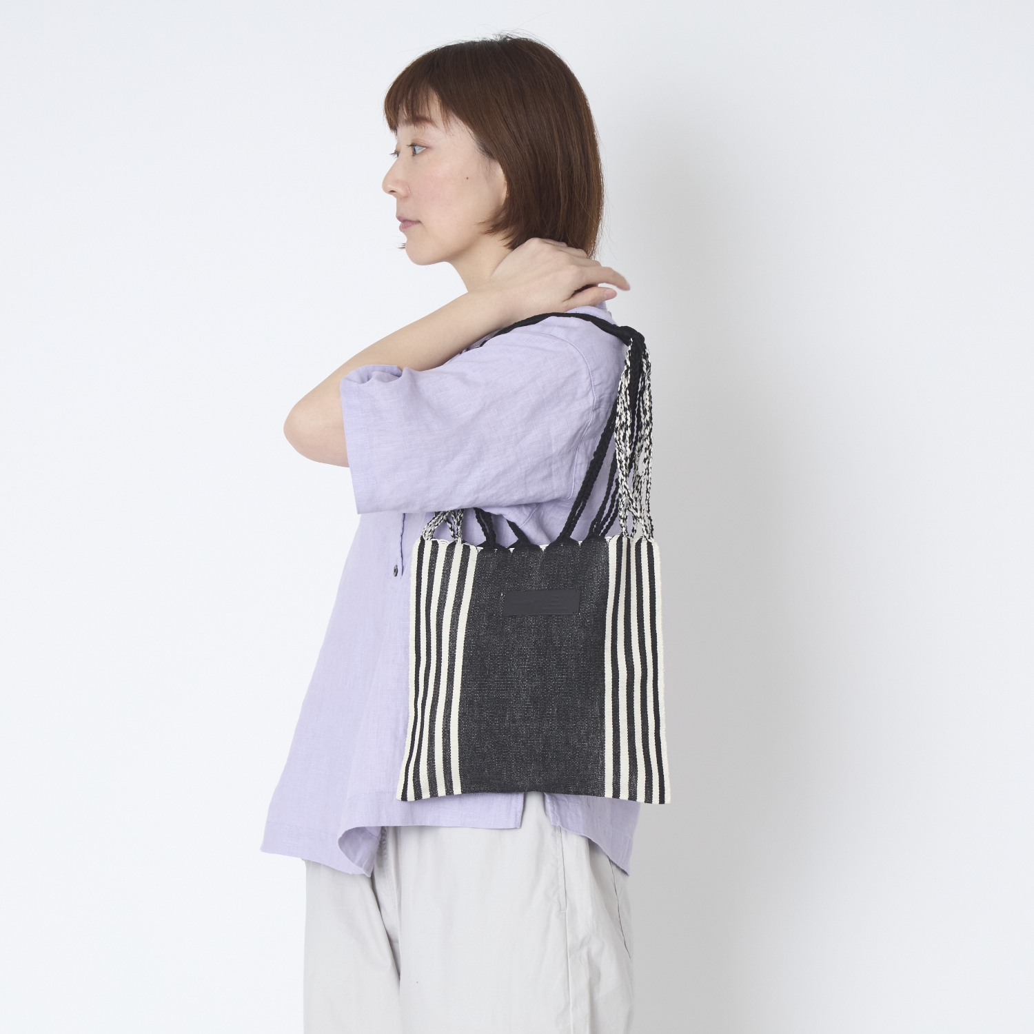 Moonbird/手織りのハンモックバッグ Sサイズ